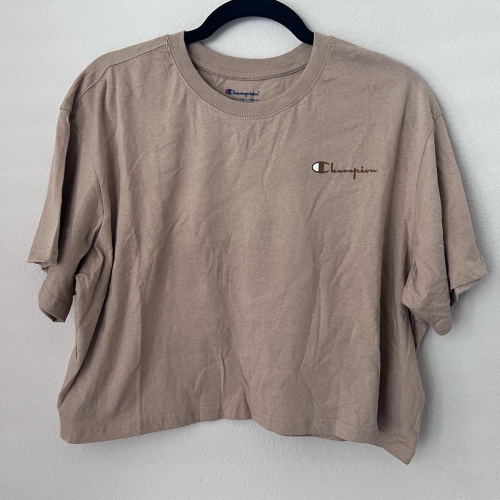 Champion Beige Athletic Tee